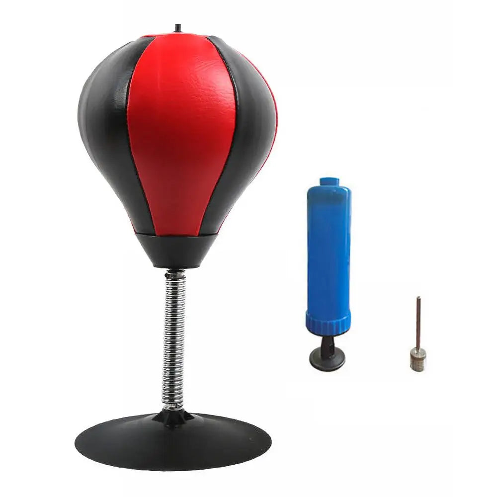 Punching Bag Desktop Punching Bag Stress Buster With Suction Cup Desk Table Boxing Punch Ball Suction Cup Reduce Tension Toys